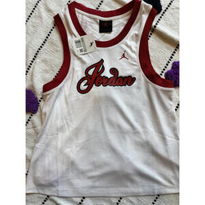 Jordan‎ Women's XS Basketball Jersey White Red [COPY]